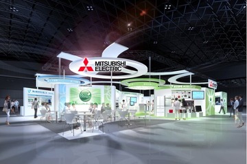 【エコプロダクツ15】三菱電機、鉄道・宇宙など幅広い技術・商品を紹介 画像