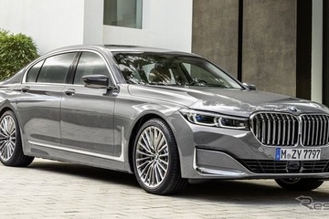 BMW 7シリーズ 改良新型、大型グリルで表情一新…フルデジタルコクピット搭載 画像
