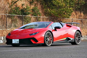 【ランボルギーニ ウラカン・ペルフォマンテ 試乗】使いきれないパフォーマンスの前に、あえなく惨敗…中村孝仁 画像
