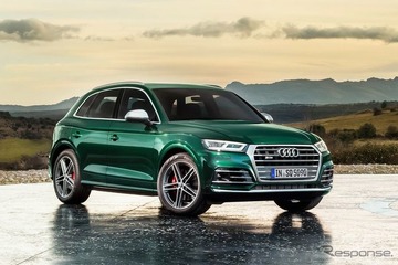 アウディSQ5 新型にディーゼル、ターボと電動コンプレッサーでダブル過給…48VマイルドHVも 画像