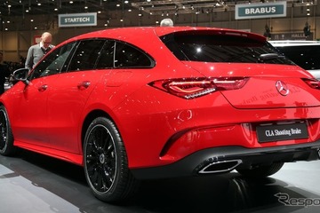 メルセデスベンツ CLAシューティングブレーク 新型、スポーツカーのデザイン要素を採用…ジュネーブモーターショー2019 画像