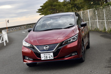 【日産 リーフe＋ 新型試乗】シャシー限界ギリギリのパワー、これに相応しいのは…渡辺陽一郎 画像
