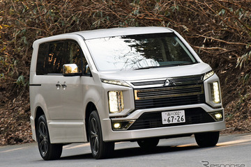 【三菱 デリカD：5 新型試乗】高速走行が得意科目になったデリカ…石井昌道 画像