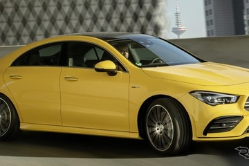 メルセデスベンツ CLA 新型に頂点、306馬力の「AMG 35」…ニューヨークモーターショー2019で発表へ 画像