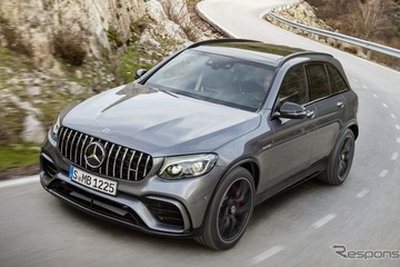 メルセデスベンツ GLC 改良新型、AMG が高性能モデル発表へ…ニューヨークモーターショー2019 画像