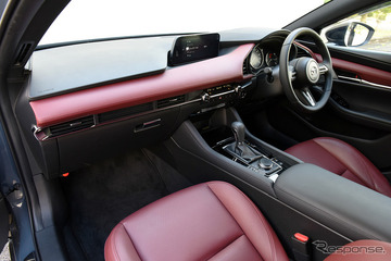 【マツダ3 新型】ハッチバックに“特別な赤革内装”…Burgundy Selection［詳細画像］ 画像