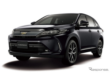 トヨタ ハリアー、黒基調の特別仕様車を発売　インテリジェントクリアランスソナーも特別装備 画像