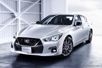 【日産 スカイライン 新型】インフィニティ顔を廃止…エンジンはオールV6、ツインターボは400馬力 画像