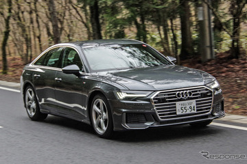 【アウディ A6 新型試乗】これが日本のフラッグシップでもいいんじゃない?…中村孝仁 画像