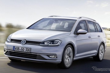 VW ゴルフ 新型、ワゴンの「ヴァリアント」も設定へ 画像
