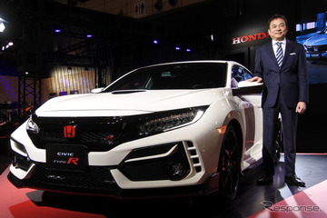 ホンダ シビックタイプR 改良新型、東京オートサロン2020で初披露…2020年夏発売へ 画像