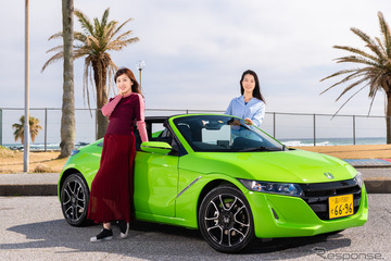 Honda S660は「愛着が増す」「意外と使い道豊富」なクルマ…まるも亜希子&吉田由美が魅力を語る! 画像