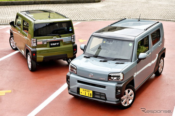 【ダイハツ タフト 新型】四角いボディ＆前後席“異”コンセプトでハスラーに対抗［詳細画像］ 画像
