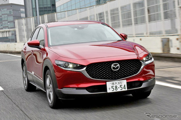 【マツダ CX-30 SKYACTIV-X 新型試乗】2リットル直4の概念を上回る力強さ…九島辰也 画像