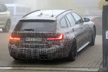BMW『M3』初のツーリングワゴン、最新のプロトタイプをスクープ！ 画像
