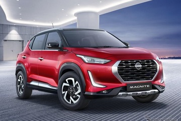 日産の新型コンパクトSUV、『マグナイト』…新開発1.0ターボ搭載 画像