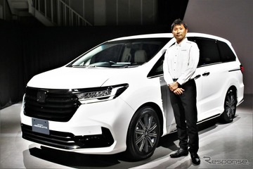 【ホンダ オデッセイ 改良新型】強さはあるがオラオラ系にはしない…デザイナー［インタビュー］ 画像