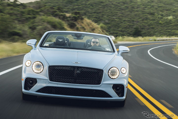 【ベントレー コンチネンタルGT V8コンバーチブル 新型試乗】まさにウルトラ級のGTカー…九島辰也 画像