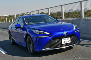 【トヨタ MIRAI 新型試乗】“フラッグシップ相当”らしい上質な走り…島崎七生人 画像