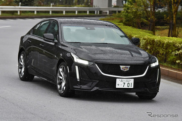 【キャデラック CT5 新型試乗】10速ATが“うま味”引き出す、想像以上の軽快さ…九島辰也 画像