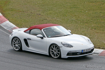 ポルシェ 718スパイダー、直4バージョンを世界展開か？ 画像