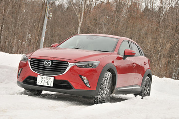 マツダ CX-3 雪上試乗、4WD＋ディーゼルの組み合わせで凍結路面もやわらか雪も問題なし 画像