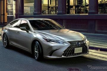 【レクサス ES 改良新型】フロントマスク刷新、快適性やリニアなドライブフィール追求…価格は599万円より 画像