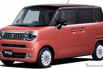 【スズキ ワゴンR スマイル】スライドドアと個性的なデザインが魅力…価格は129万6900円から 画像