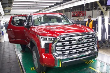 トヨタ タンドラ 新型、生産開始…ハイブリッドは2022年春から 画像