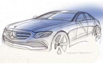 【デトロイトモーターショー16】メルセデス Eクラスセダン 新型、公式画像がリーク 画像
