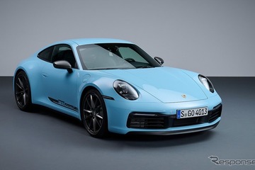 2シーター軽量スポーツ、ポルシェ「911カレラT」予約受注開始…価格は1640万円 画像