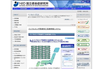 【インフルエンザ15-16】21大都市インフルエンザ・肺炎死亡報告公開 画像