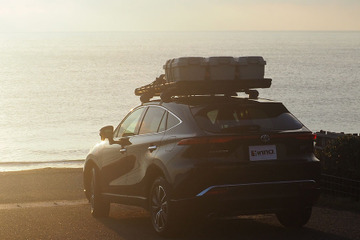 ハリアー、RAV4、ランドクルーザー、アルファード、エルグランドなどの大きめSUVやミニバンにもジャストフィットなルーフラック「INNO エアロラック120」が新発売 画像