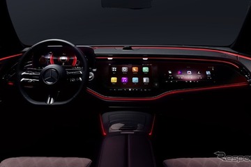 メルセデスベンツ『Eクラス』新型、ダッシュ全面ディスプレイに多彩なコンテンツ［詳細写真］ 画像