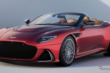アストンマーティン『DBS』に最終モデル、オープン版の写真を公開…限定199台は完売 画像