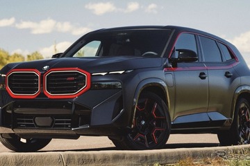 BMW「M」専用電動SUV『XM』、最強「レーベル・レッド」は748馬力［詳細画像］ 画像