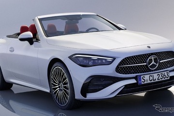 メルセデスベンツ CLE に「カブリオレ」、写真を公開…2024年デビューへ 画像