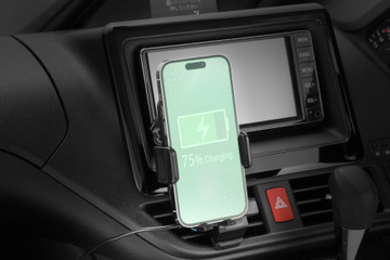 iPhoneを最適な充電位置に自動調整して充電、カーメイトからワイヤレス充電＆ホルダー2タイプが新発売 画像