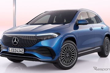 メルセデスベンツ『EQA』改良新型に「AMGライン」設定…スポーティ仕様 画像