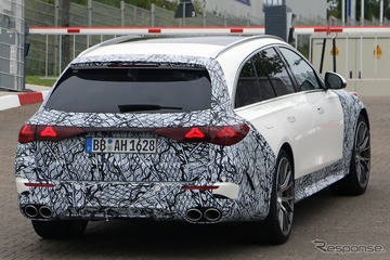 メルセデスAMG『E53ワゴン』ハイブリッド化でEV航続も100kmオーバーか