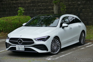 【メルセデスベンツ CLA 新型試乗】SUV全盛の今、新鮮さすら感じさせる低さとコンパクトさ…島崎七生人 画像