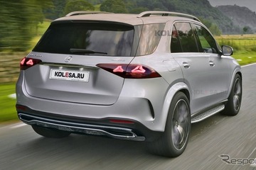 メルセデスベンツ、最後のエンジン搭載『GLE』は2025年に…「Eクラス」風デザインで登場か 画像