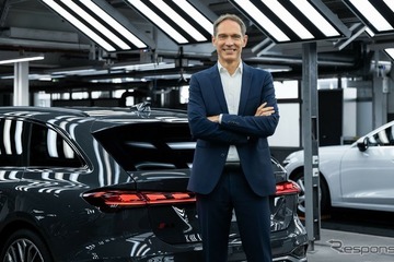 アウディ『A5』新型がラインオフ、ドイツ最新工場が追求する「持続可能な生産」 画像