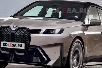 BMW新世代の顔！ フルサイズ電動SUV『iX』が初の大幅改良…660psにパワーアップ、航続も延長か 画像
