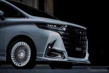 細いスポークが美しい…トムス『アル/ヴェル』『レクサスLM』用プレミアムホイール発売 画像