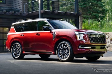 日産 パトロール の米国版『アルマーダ』もフルモデルチェンジ、快適性向上のフルサイズSUV 画像