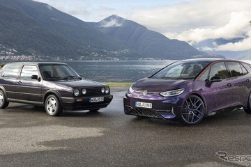 「炎と氷」90年代のゴルフ思わせる特別仕様、VWの最強EV『ID.3 GTX』に登場 画像