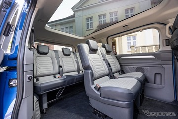 VWの新型ミニバン『カラベル』は余裕の9人乗り！ PHEVにBEVの「eカラベル」も 画像