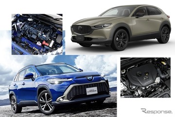 ［トヨタ カローラクロス vs マツダ CX-30］スペック比較…多彩なライフスタイルにフィットするSUV 画像