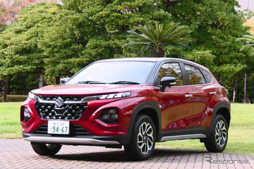 【スズキ フロンクス 新型試乗】有段ATはセールスポイントに、乗り心地は4WDに軍配か…諸星陽一 画像